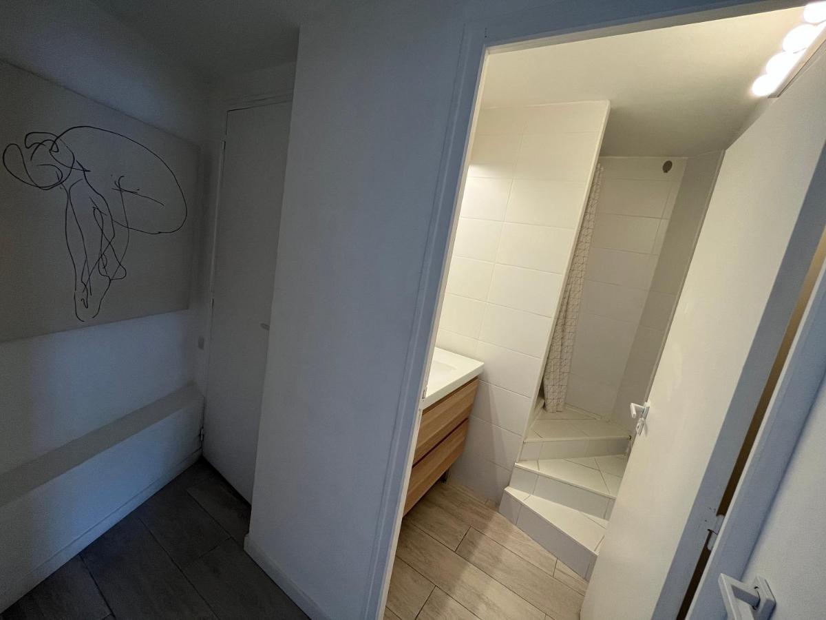 Loft Marina Direct Plage Lägenhet Villeneuve-Loubet Exteriör bild
